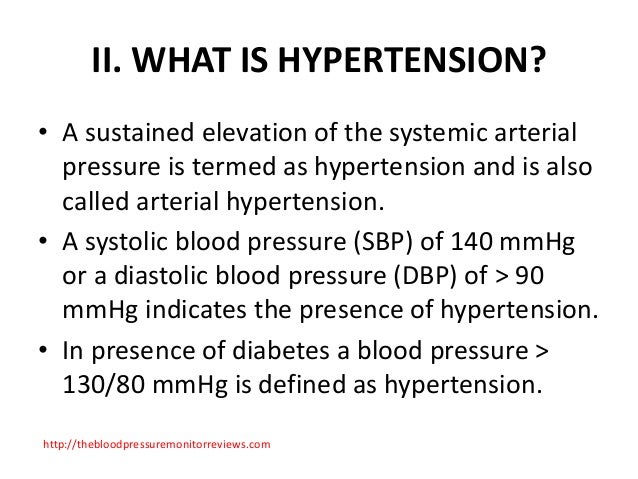 Notes Basic hypertension Terminology Notes Basic hypertension Terminology