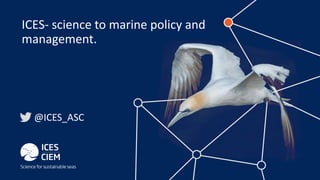 ICES- science to marine policy and
management.
@ICES_ASC
 