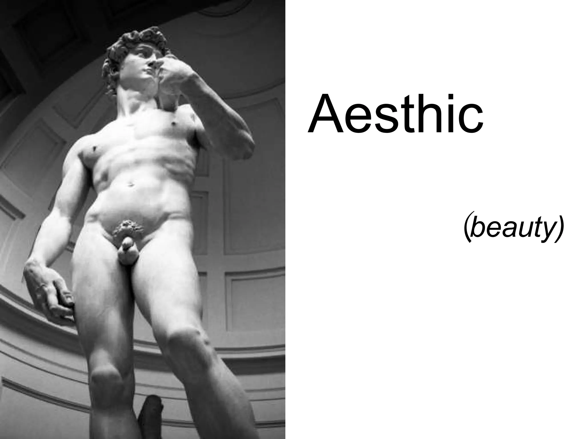 Aesthic ( beauty) 