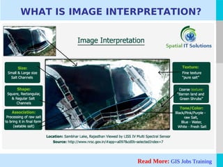 LOGO
WHAT IS IMAGE INTERPRETATION?
Read More: GIS Jobs Training
 