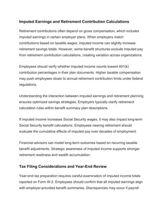 Imputed Earnings Guide: What They Are and How They Affect Your Paycheck ...