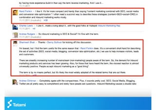 What is inbound marketing