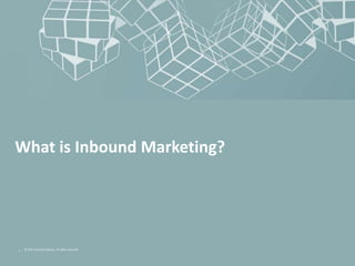 1 © 2015 Amanda Calhoun. All rights reserved.
What is Inbound Marketing?
 