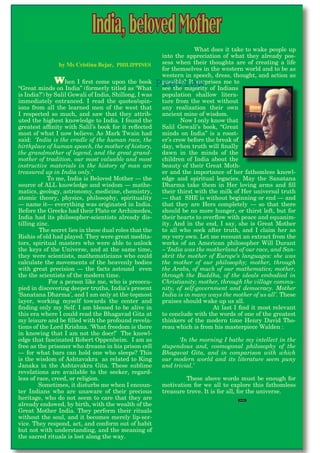 Great Minds on INDIA