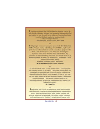 Great Minds on INDIA