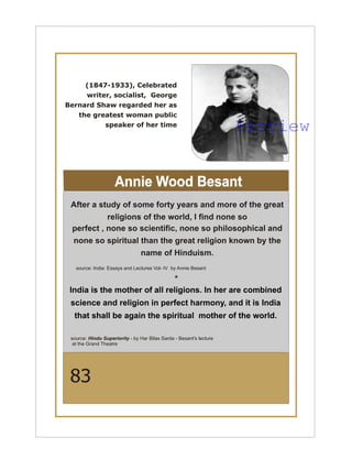 Great Minds on INDIA