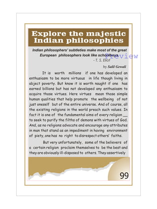 Great Minds on INDIA