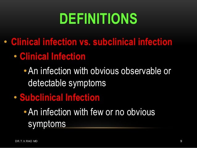 What Is Infection