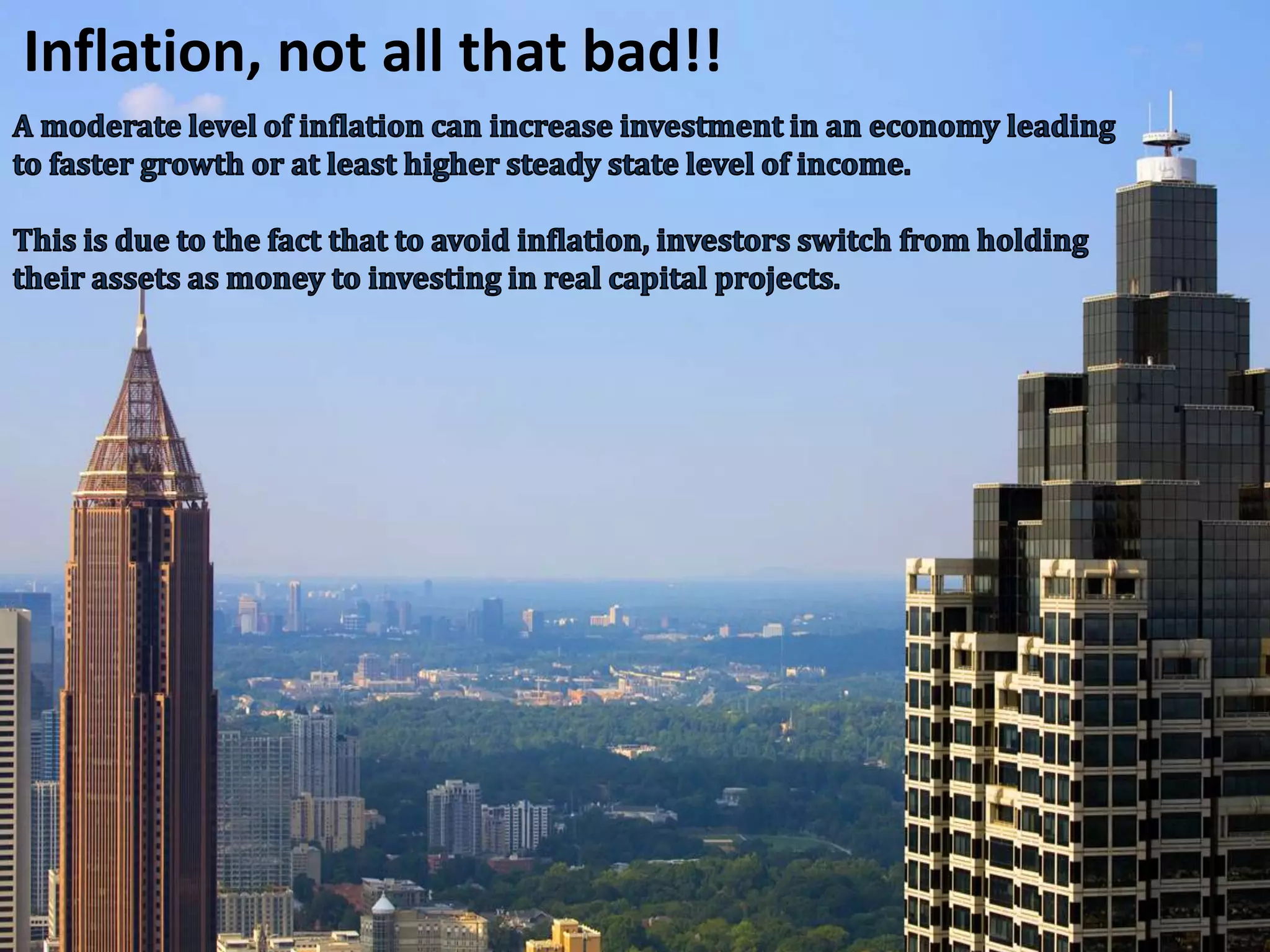 Inflation, not all that bad!!