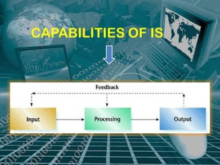 CAPABILITIES OF IS
 