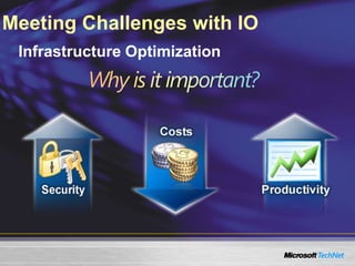 Meeting Challenges with IO
Infrastructure Optimization
 