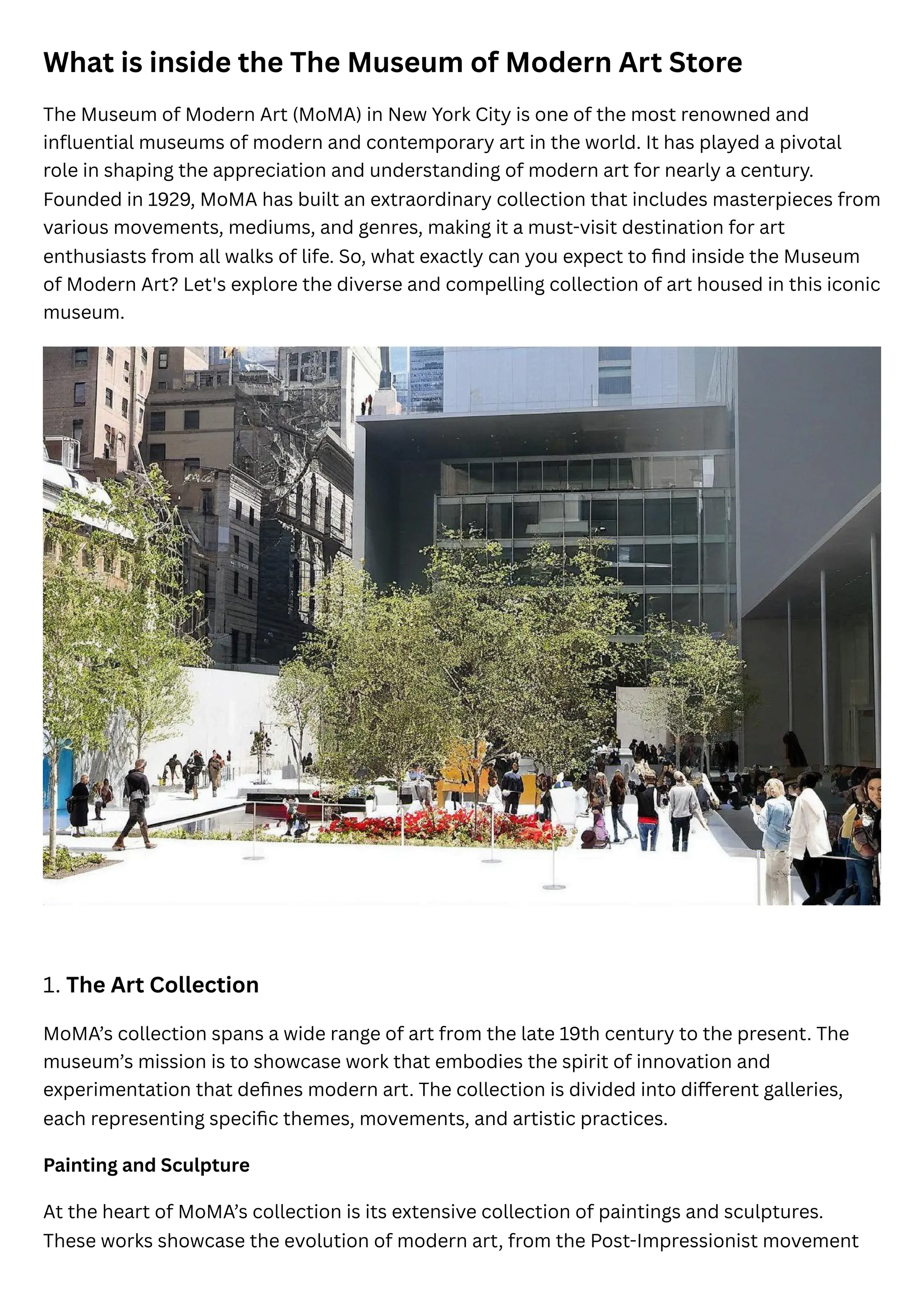 What is inside the The Museum of Modern Art Store | PDF