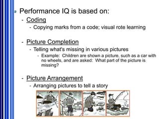 Performance Intelligence What is intelligence | PPT