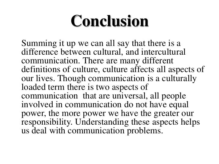What is intercultural communication.