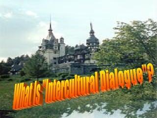 What Is &quot;Intercultural Dialogue&quot;? 