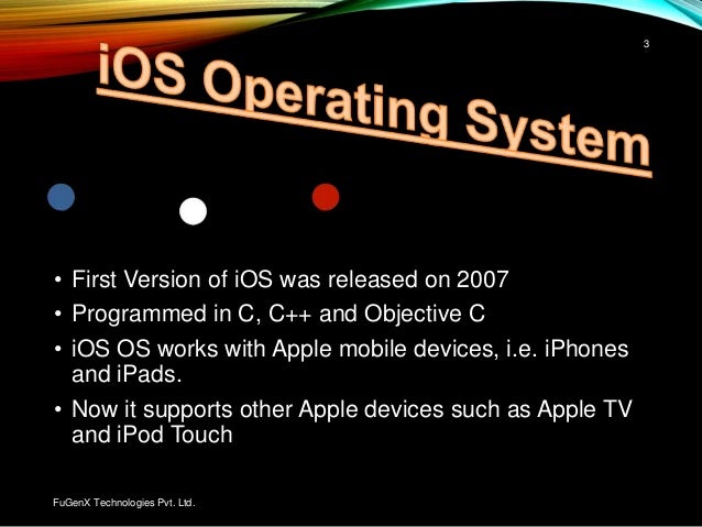 What is iOS operating system