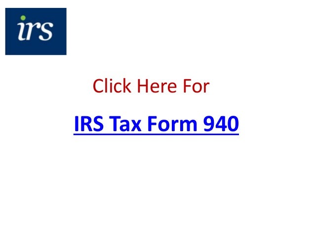 What is IRS Form 940 | IRS Form 940 Introduction