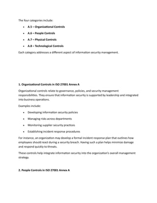 What Is ISO 27001 Annex A? Understanding Security Controls in ISO 27001 ...