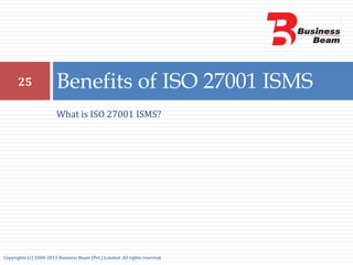 What is ISO 27001 ISMS