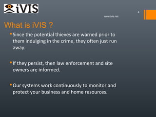 What is iVIS For Resellers | Intensive Vigilance and Intervention ...