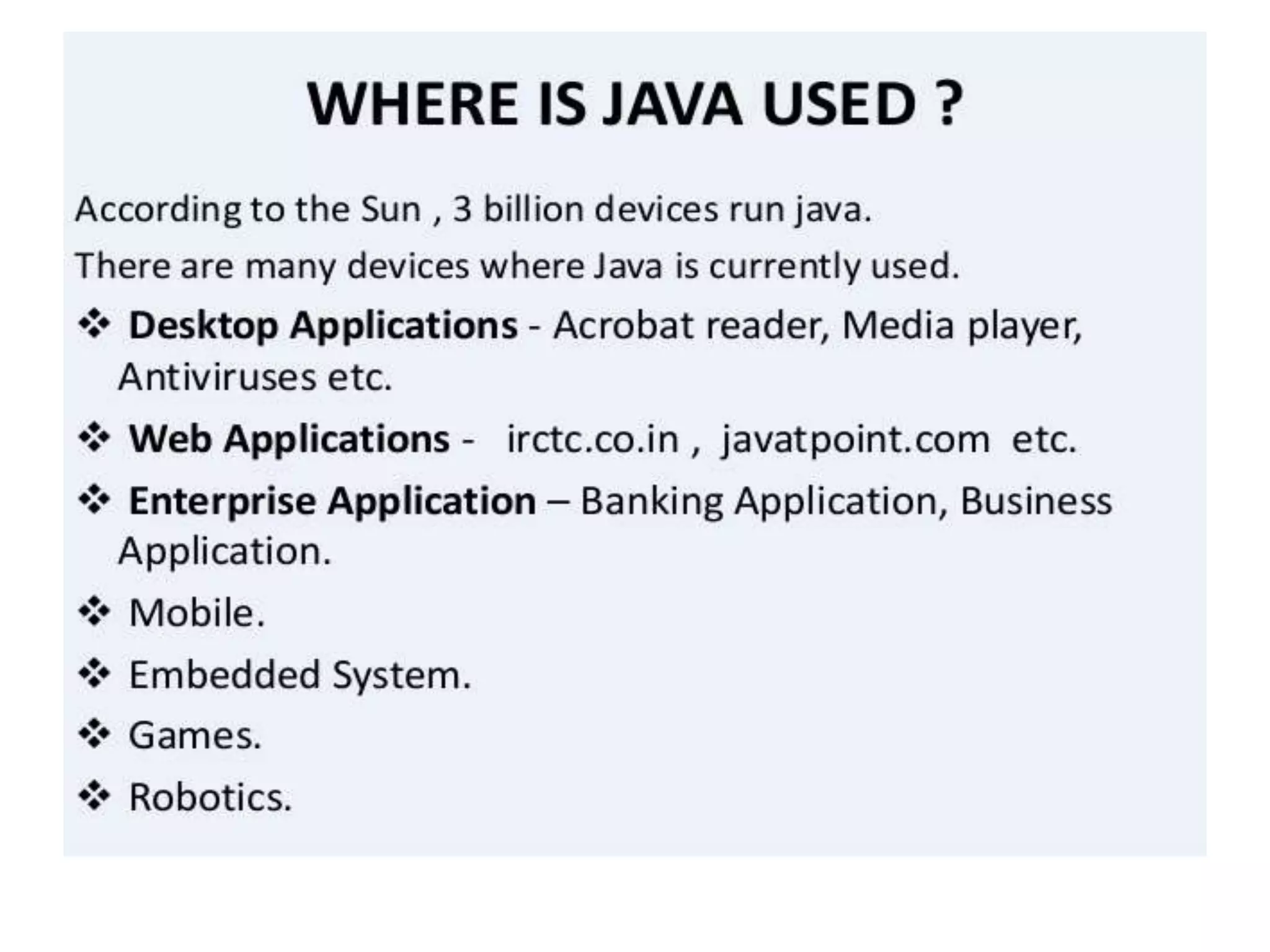 What is java? | PPT