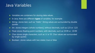 What is java?-Saurabh Upadhyay | PPT