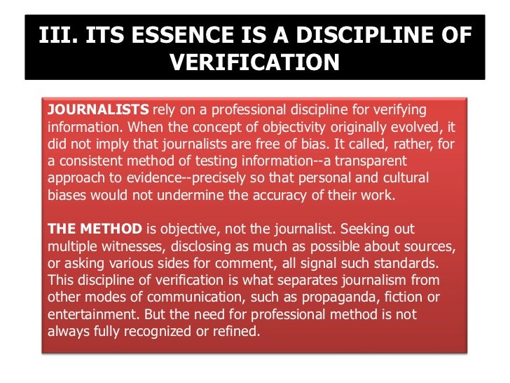 WHAT IS JOURNALISM
