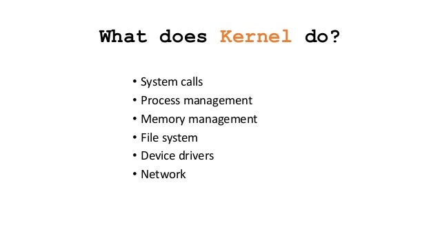 kernel component is not running primocache