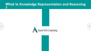 What is Knowledge Representation and Reasoning
?
 
