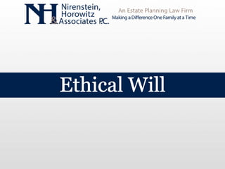 What Is Legacy Planning