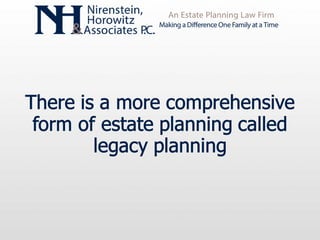What Is Legacy Planning