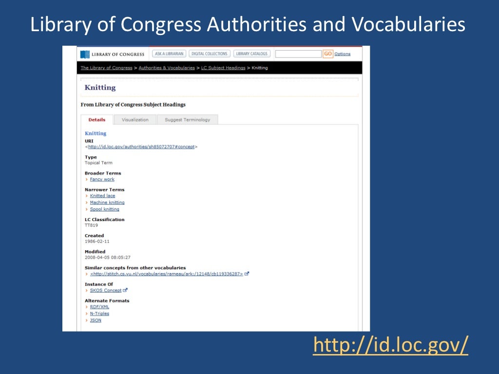 What Is Linked Data And What Does It Mean For Libraries ALAO TEDSIG 