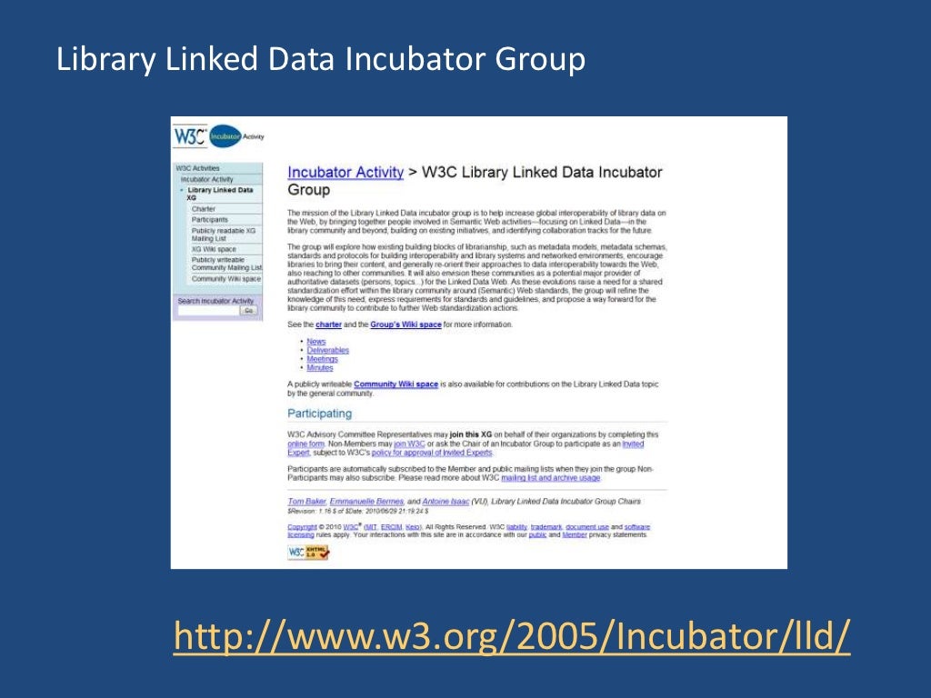 What Is Linked Data And What Does It Mean For Libraries ALAO TEDSIG 