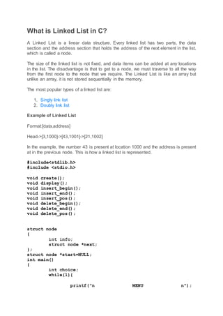 What is Linked List in C.docx
