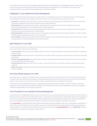 Identity Management Linux What Is Linux Identity And Access Management.pdf