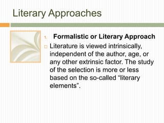 What is literature | PPT