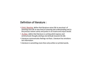 Lliterature