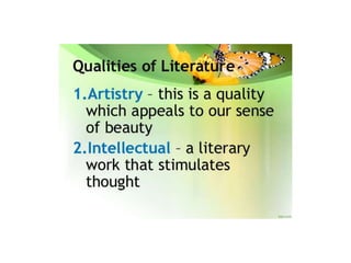 Lliterature