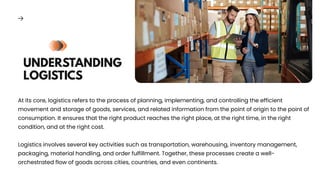 What Is Logistics? A Complete Guide for Beginners | PDF