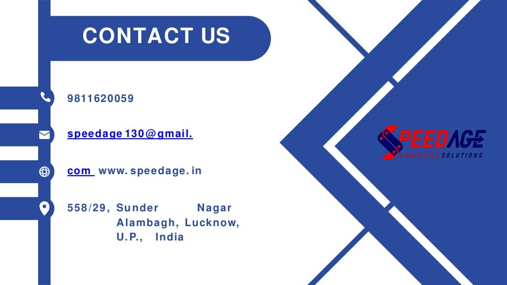 Role of Logistics Management | Logistics Management Services - Speedage ...