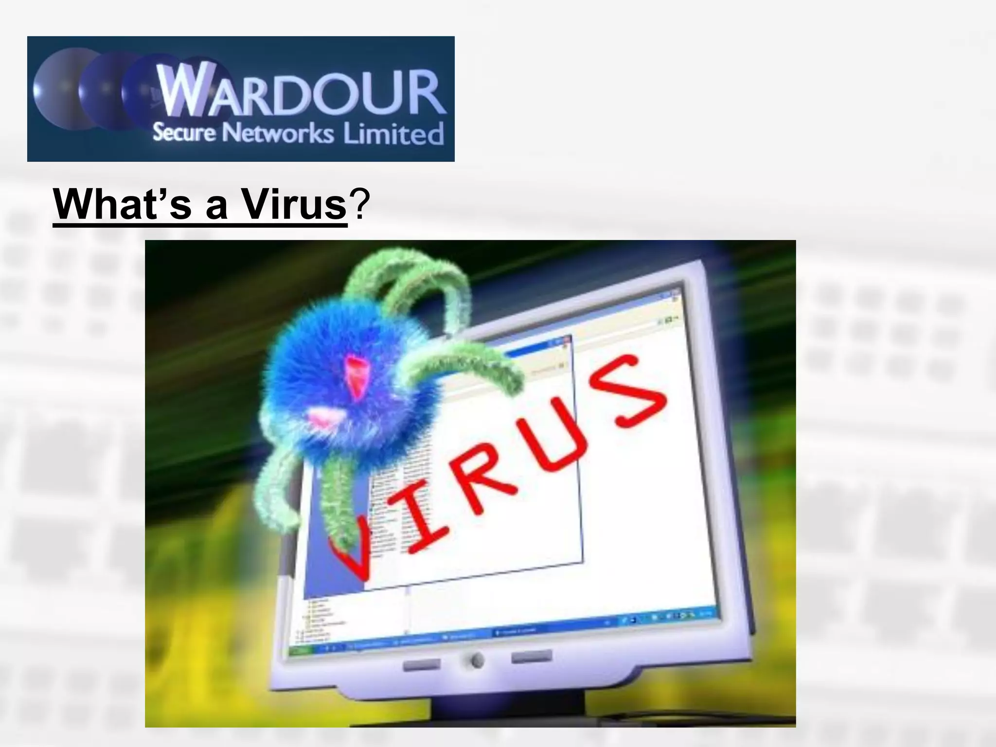 What’s a Virus?
 