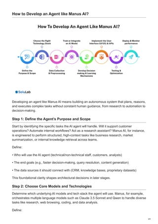What Is Manus AI How to Build a Similar AI Agent for Your Business.pdf