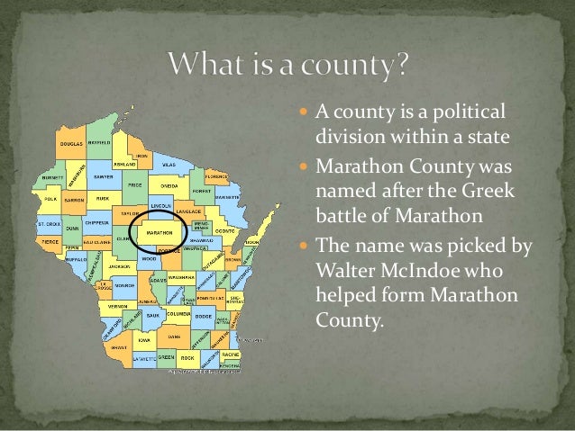 What Is Marathon County