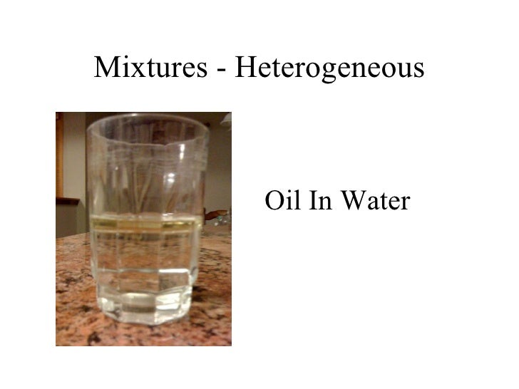 Heterogeneous definition chemistry image
