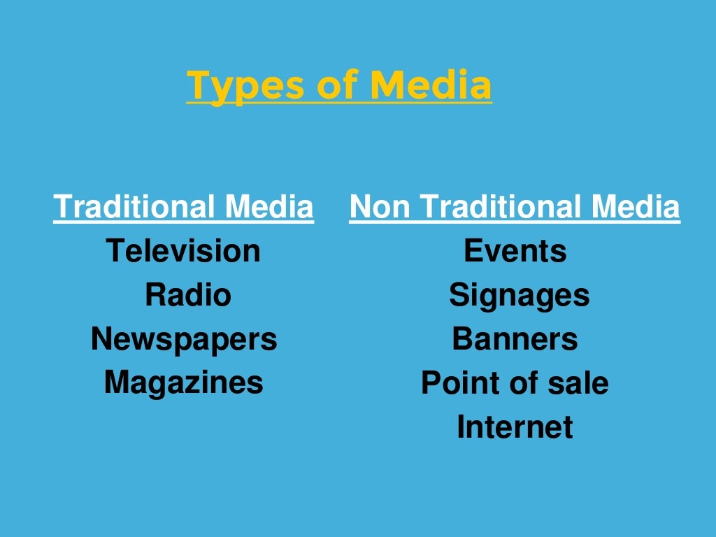 WHAT IS MEDIA