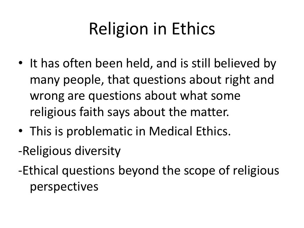 What is medical ethics and how do we do it?