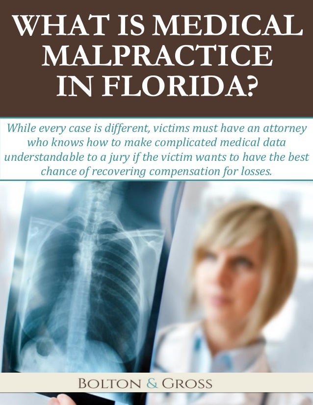 What is Medical Malpractice in Florida?