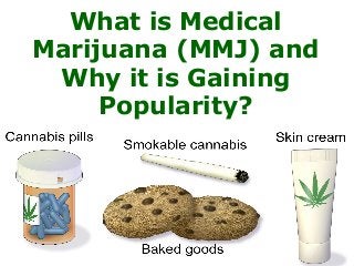 What is Medical
Marijuana (MMJ) and
Why it is Gaining
Popularity?
 