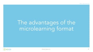 What is microlearning, and what are the benefits? | PDF