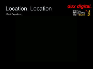 Location, Location Best Buy demo 